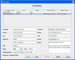 Organize documents – Locations Template – Record Tree®